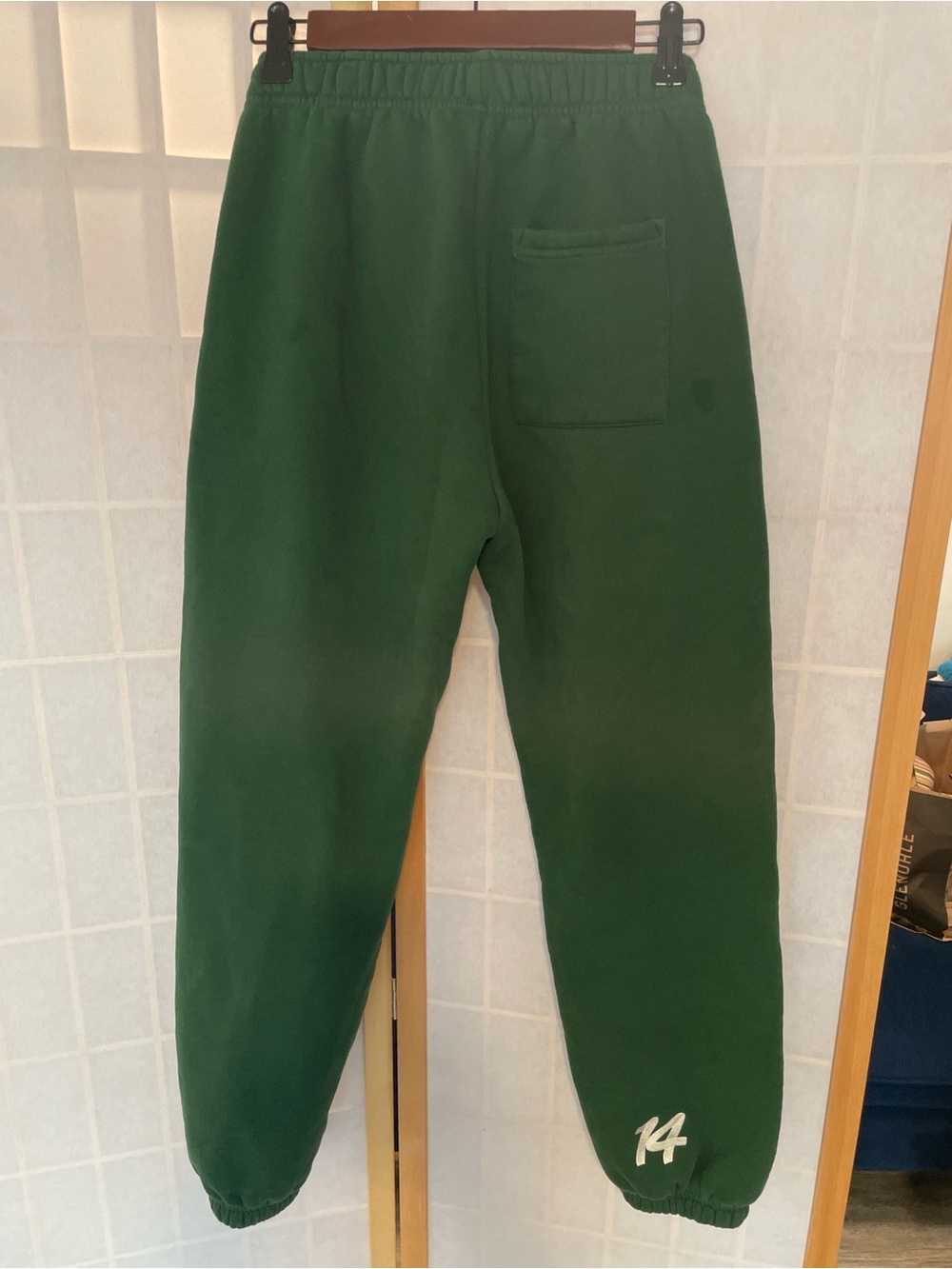 ECHT Dark Green Women's Jogger Track Pants - Picture 3 of 3